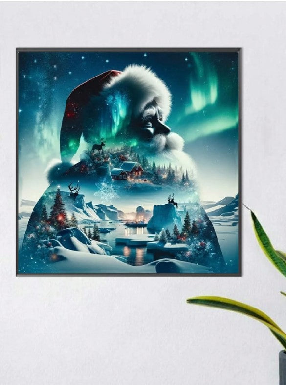 🎅❄️ Santa Christmas Scene Diamond Painting ❄️🎅