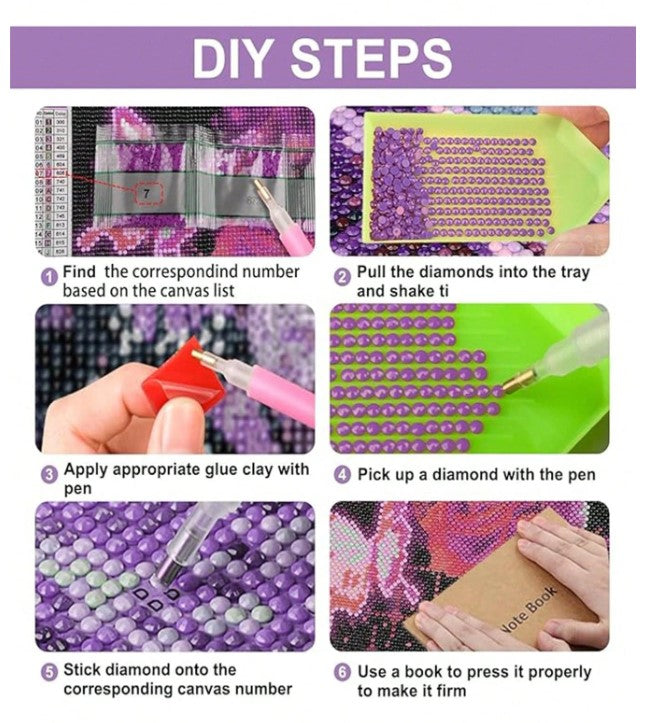 🦔 Woodland Hedgehog Diamond Painting Kit 🦔