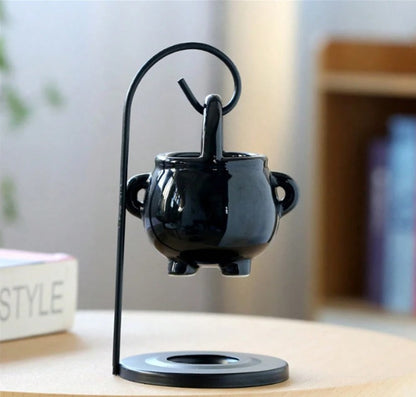 🖤⚪ Black or White Hanging Cauldron Burner ⚪🖤