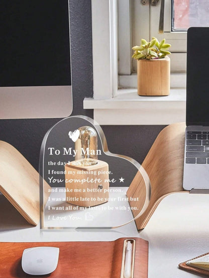 ❤️ “To My Man” Heart Plaque ❤️