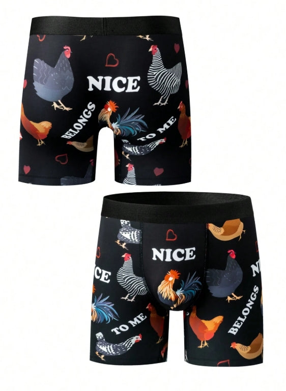 😏🔥 "Nice C**k! ..." Naughty Boxers 🔥😏