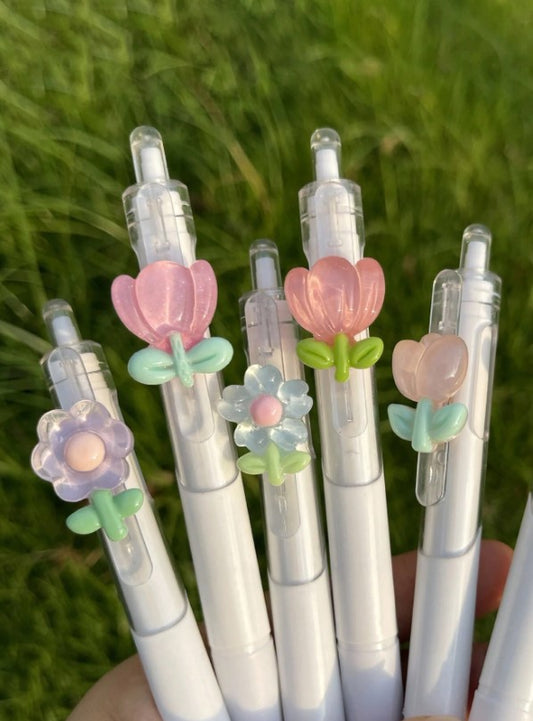 3D Floral Pen Set
