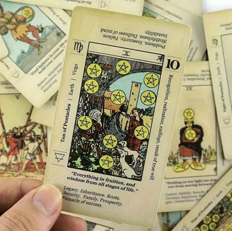 🔮 Beginner Tarot Deck With Meanings 🔮
