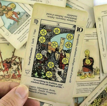 🔮 Beginner Tarot Deck With Meanings 🔮