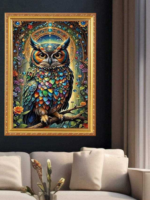 🦉💎 5D Extra Large Crystal Owl Diamond Art Kit  💎🦉