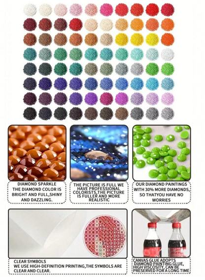 🦉💎 5D Extra Large Crystal Owl Diamond Art Kit  💎🦉