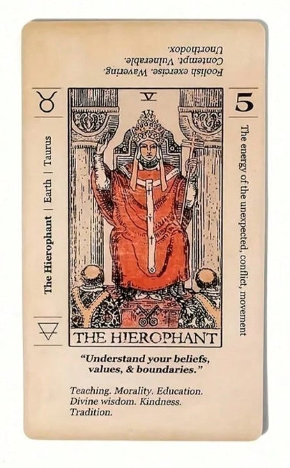 🔮 Beginner Tarot Deck With Meanings 🔮