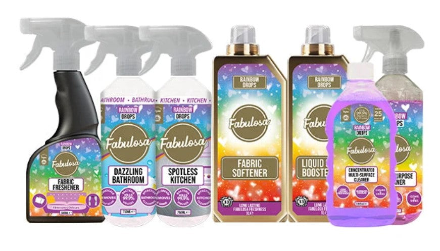 Rainbow Drops Fragranced Household Cleaning Bundle