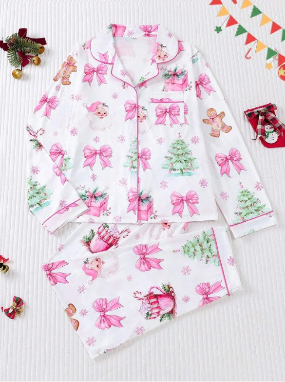 🎀🎄 Pink Christmas PJ Sets 🎄🎀
