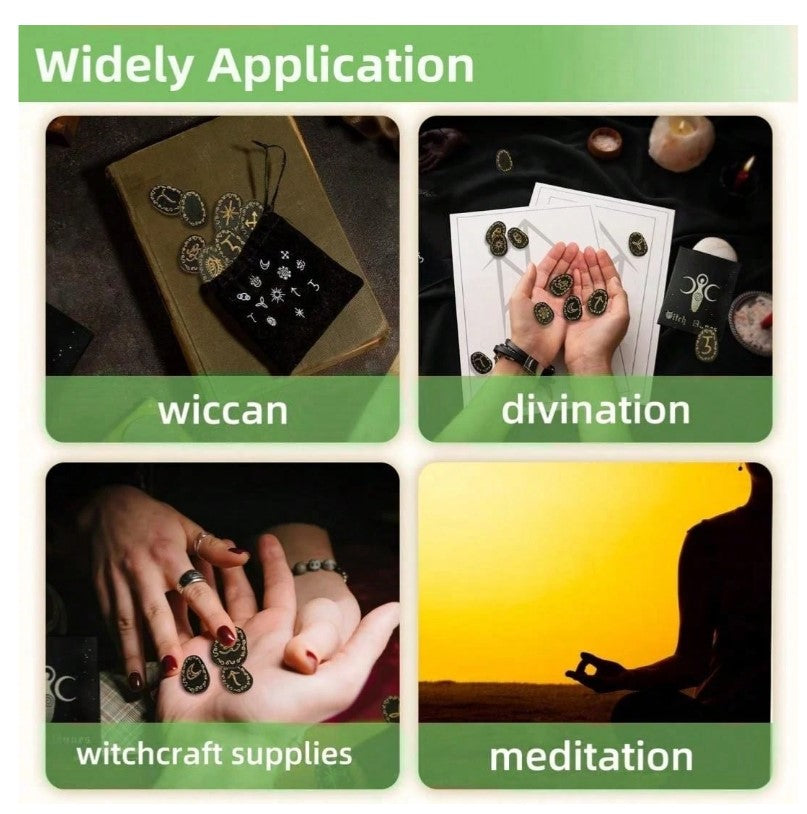 🔮14pc Witch Runes Set 🔮