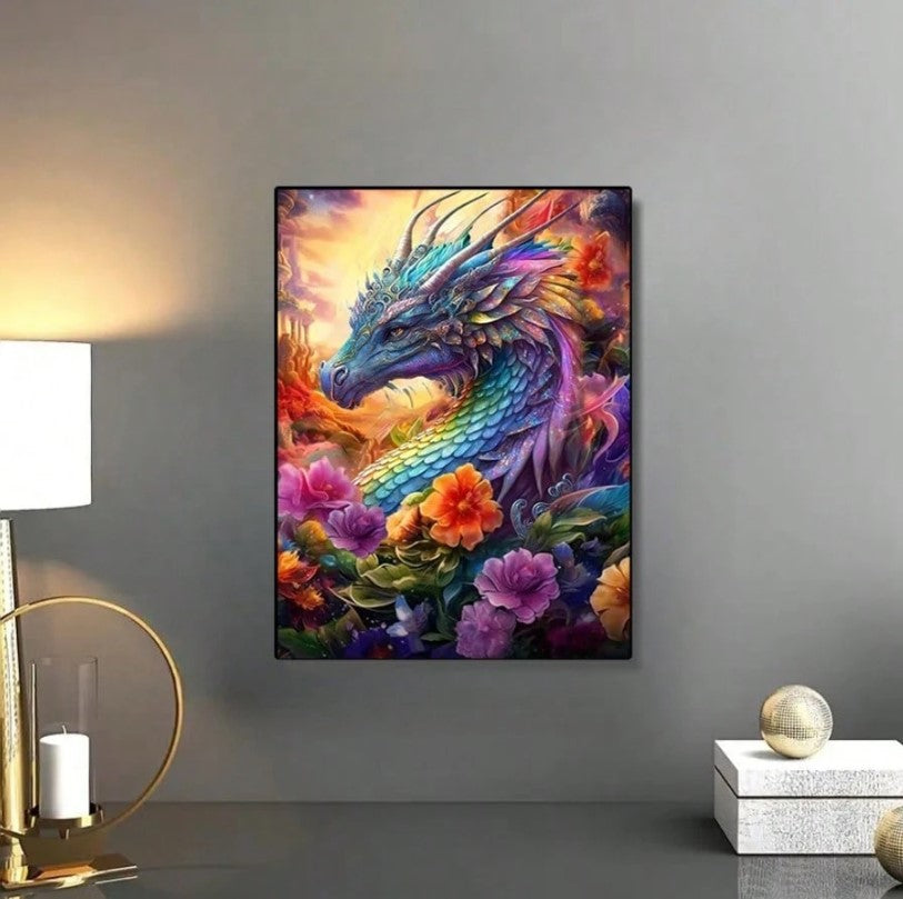 🐉🌈 Rainbow Dragon Diamond Painting 🌈🐉