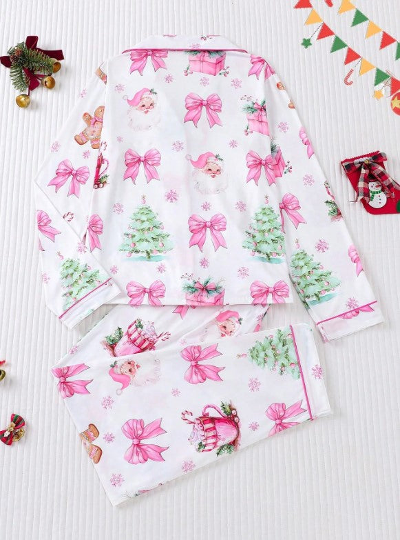 🎀🎄 Pink Christmas PJ Sets 🎄🎀