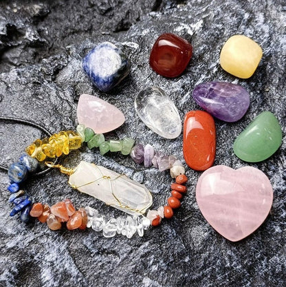 💎 11pcs Crystal & Jewellery Sets 💎