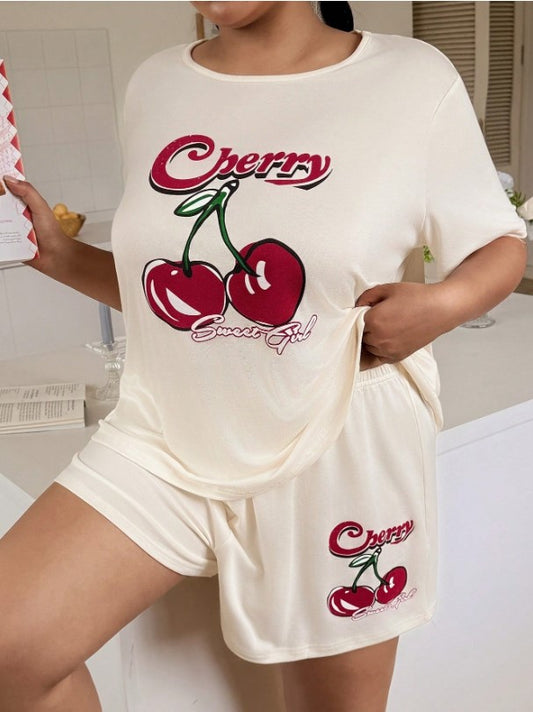 🍒💤 Cherry PJ Shorts Set 💤🍒