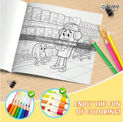🎨 6 7 Colouring Book 🎨