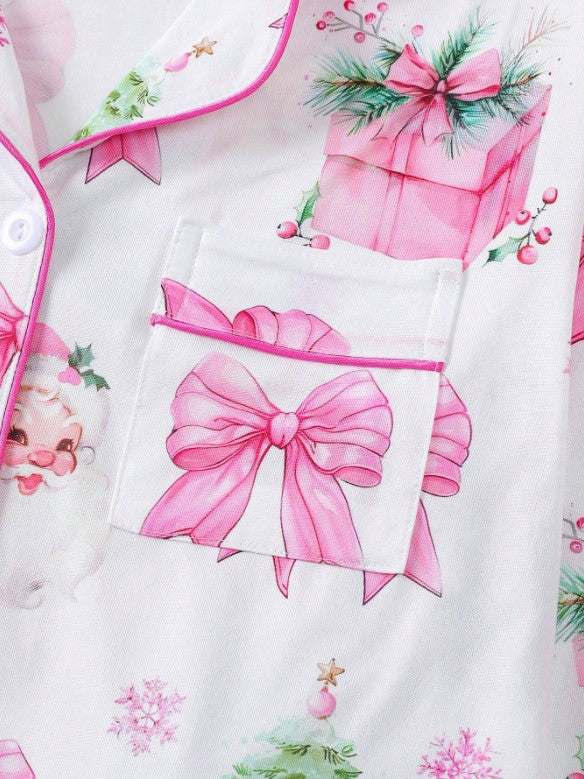 🎀🎄 Pink Christmas PJ Sets 🎄🎀