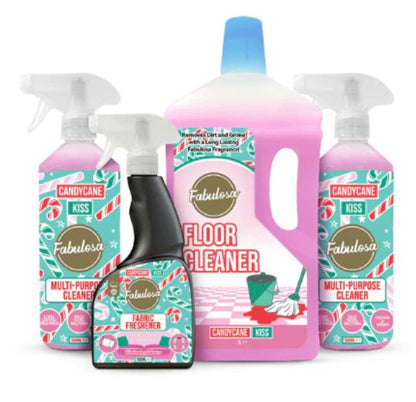 Candy Cane Kiss 4 Piece Cleaning Bundle