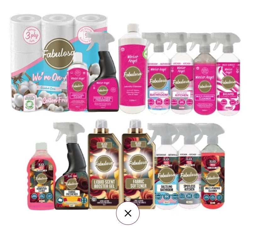 Fragranced Super Bumper General Household Cleaning Bundle