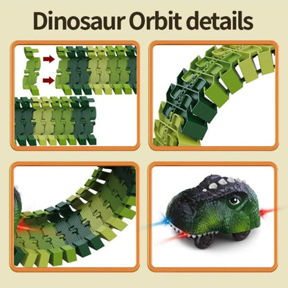 113pc Dinosaur Toys Race Track