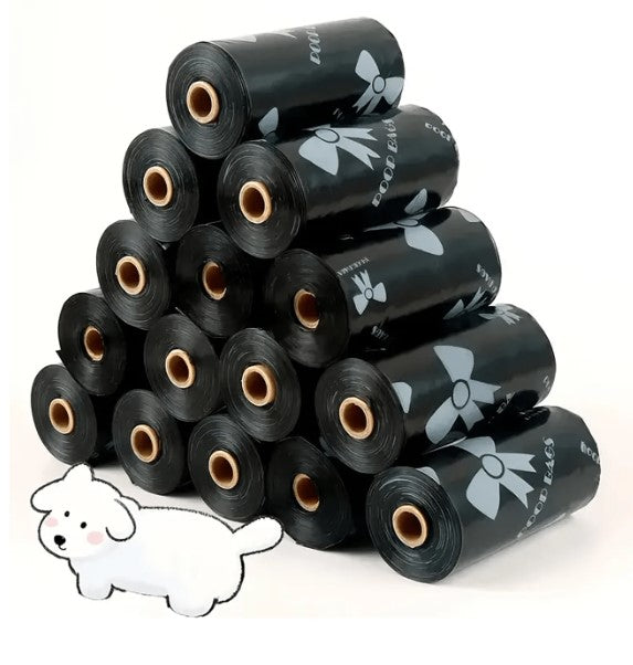 🖤🎀 8 Rolls Dog Bags 🎀🖤