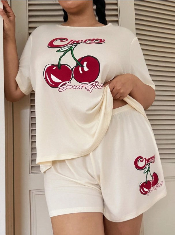 🍒💤 Cherry PJ Shorts Set 💤🍒