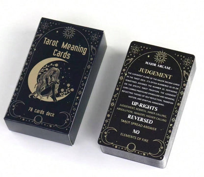 🔮 Tarot Meaning Cards 🔮