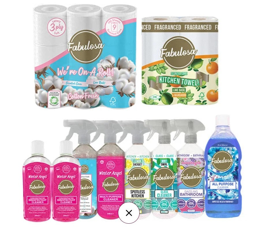 Ultimate Fragranced General Household Cleaning Scented Mega Bundle