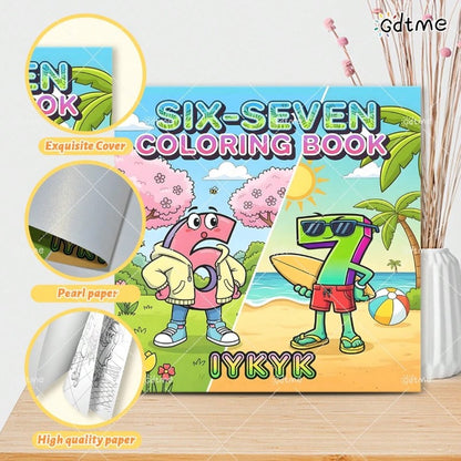 🎨 6 7 Colouring Book 🎨