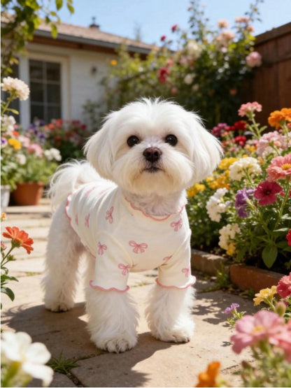🐾🎀 Adorable Bow Vests 🎀🐾