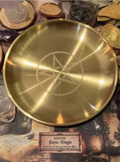 ⭐ Vintage Altar Pentagram Plates ⭐