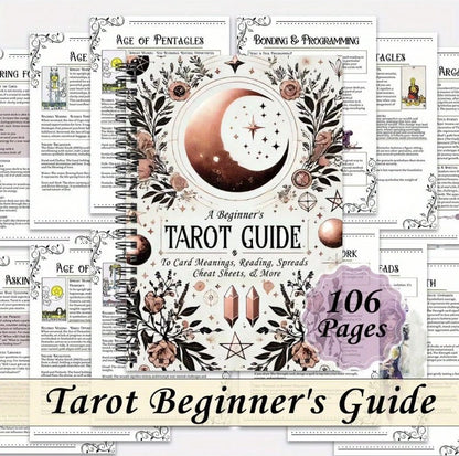 🃏 Tarot Guide Beginner’s Workbook 🃏