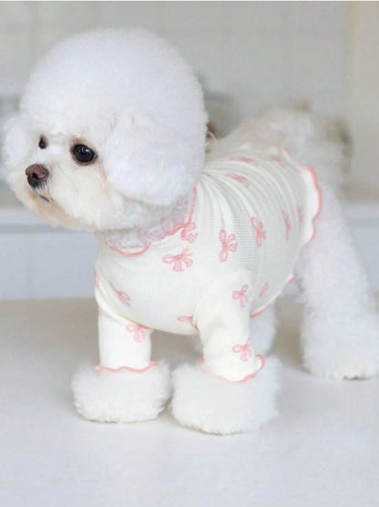 🐾🎀 Adorable Bow Vests 🎀🐾