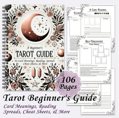 🃏 Tarot Guide Beginner’s Workbook 🃏