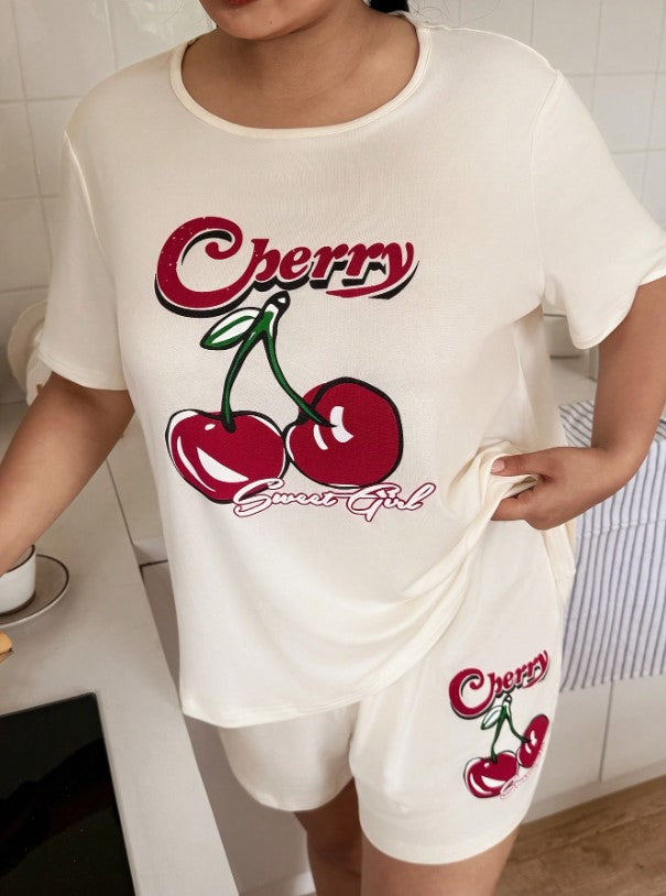 🍒💤 Cherry PJ Shorts Set 💤🍒