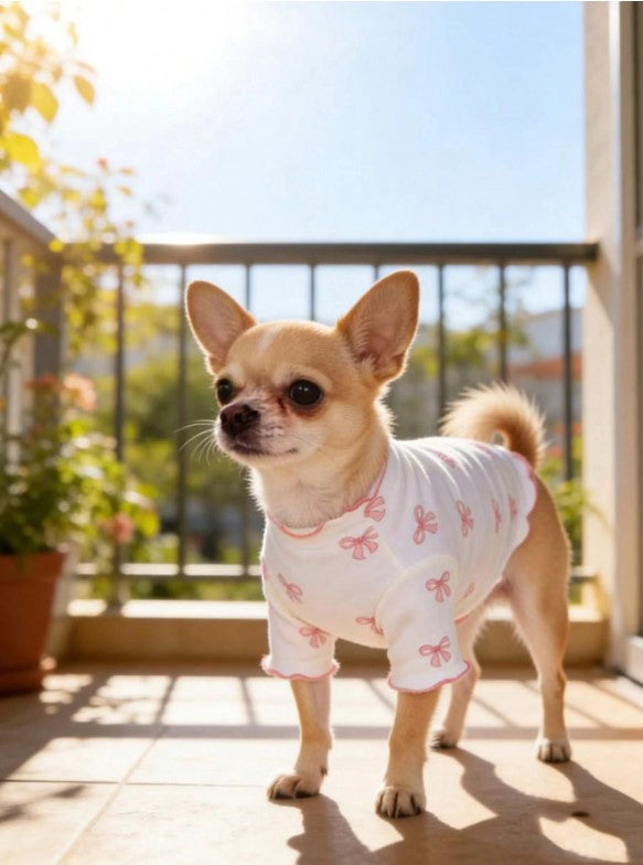 🐾🎀 Adorable Bow Vests 🎀🐾