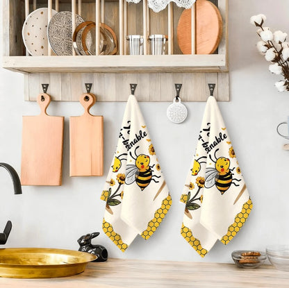 🐝 Bee Pattern Dish Towels 🐝