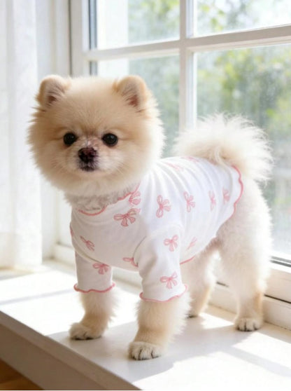🐾🎀 Adorable Bow Vests 🎀🐾