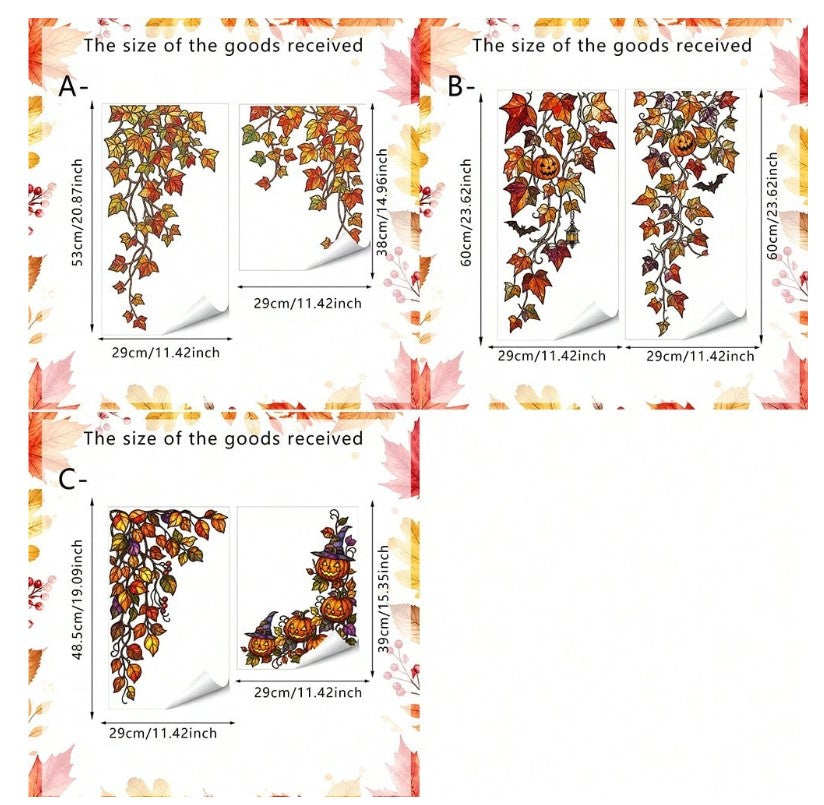 Halloween - Window Stickers