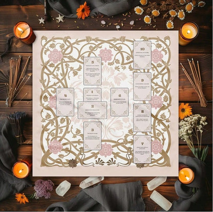 🔮 Celtic Cross Spread Cloth & Bag 🔮