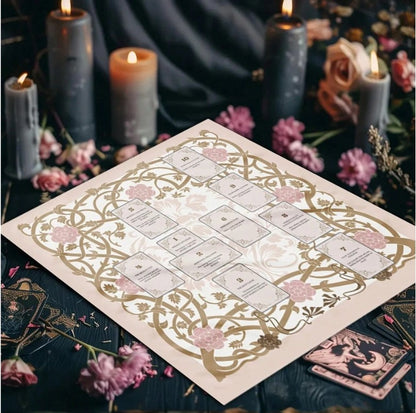 🔮 Celtic Cross Spread Cloth & Bag 🔮