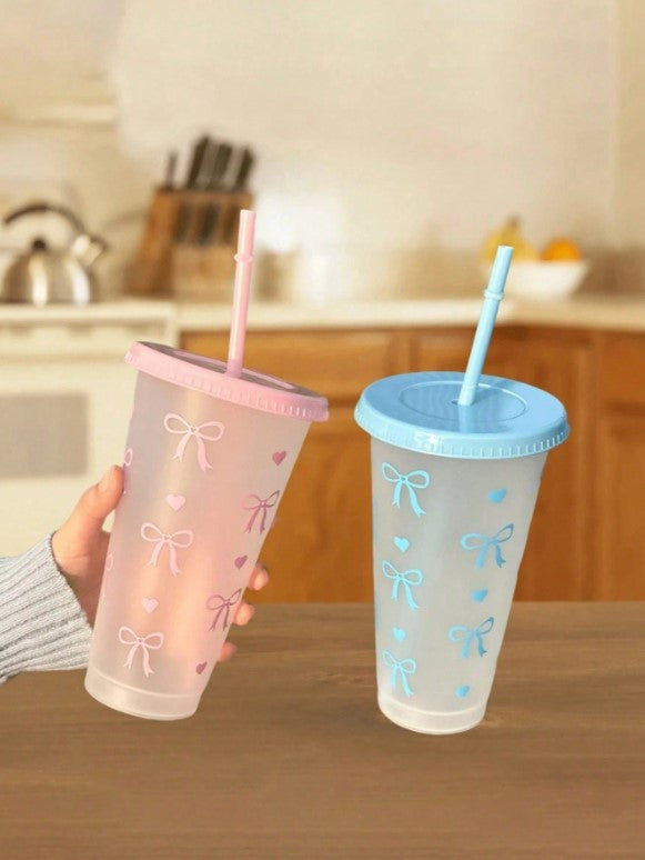 🎀 24oz Bow Cups 🎀