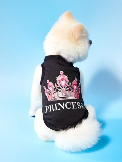 👑🐾  2pc Princess Pet Vests  🐾👑