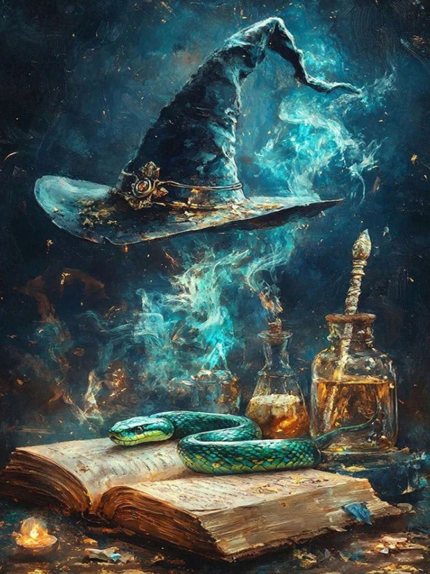 ✨🖤 Witchy Vibes Diamond Painting 🖤✨