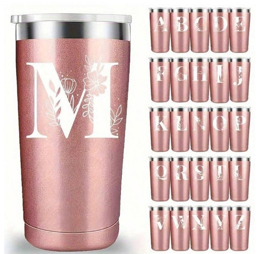 20oz Initial Insulated Stainless Steel Tumbler