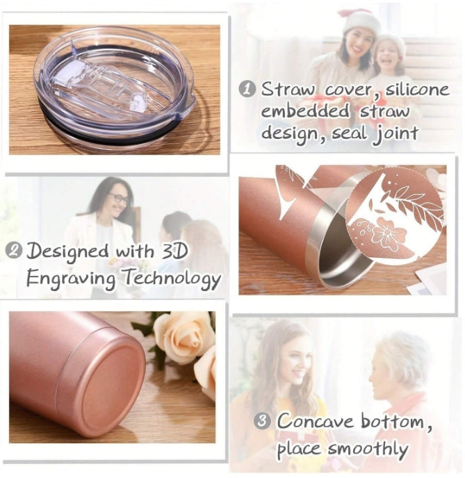 20oz Initial Insulated Stainless Steel Tumbler