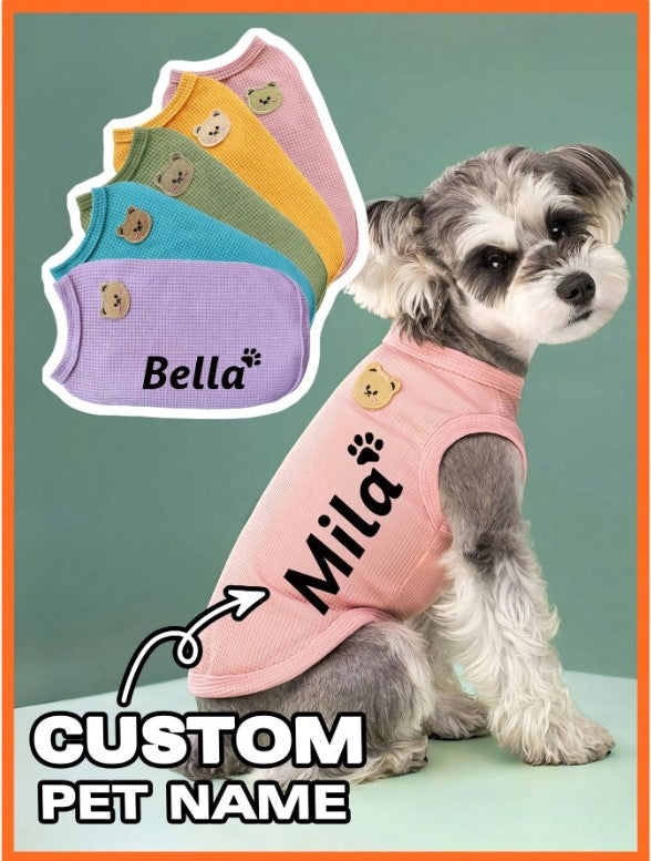 🐶🐱 Personalised Pet Vests 🐱🐶