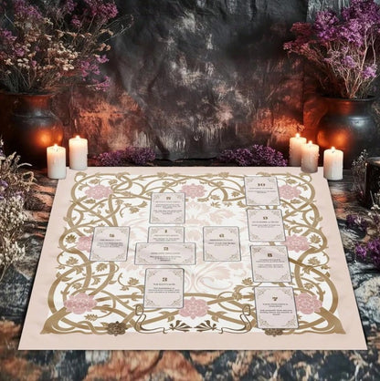 🔮 Celtic Cross Spread Cloth & Bag 🔮