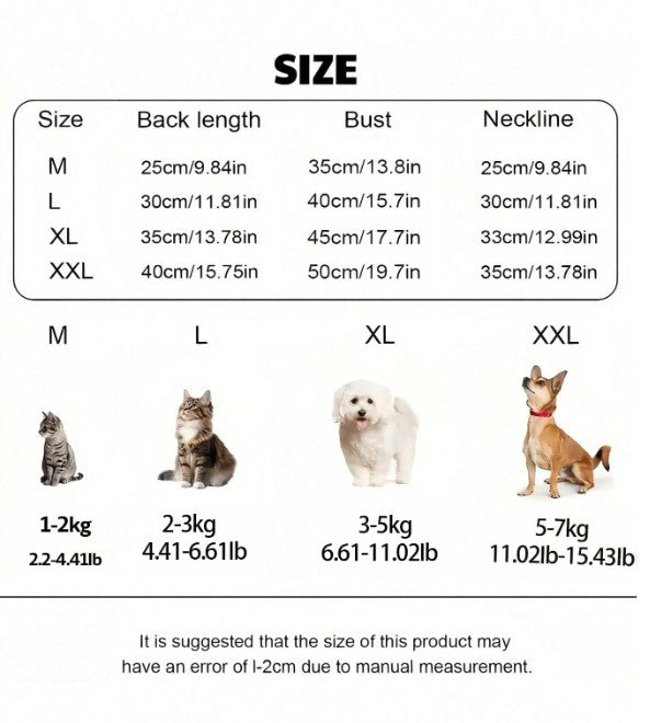 🐶🐱 Personalised Pet Vests 🐱🐶