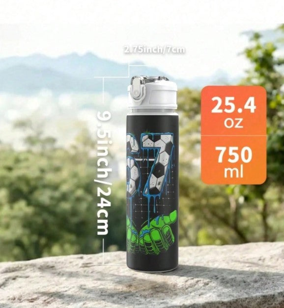 ⚽ 6 7 Football Water Bottle ⚽