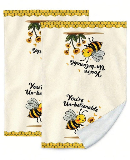 🐝 Bee Pattern Dish Towels 🐝